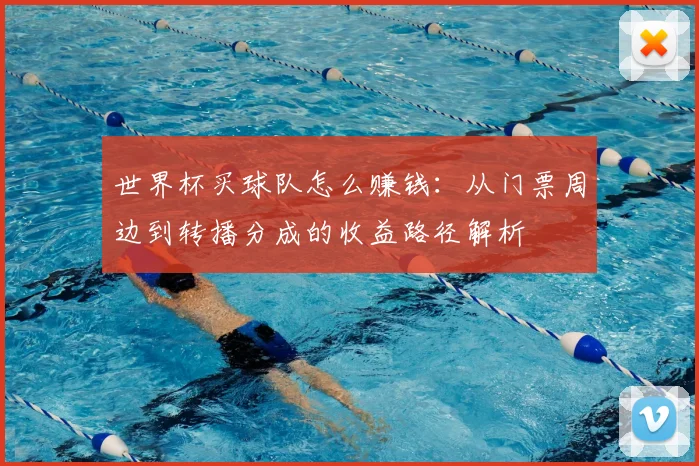 世界杯买球队怎么赚钱:从门票周边到转播分成的收益路径解析